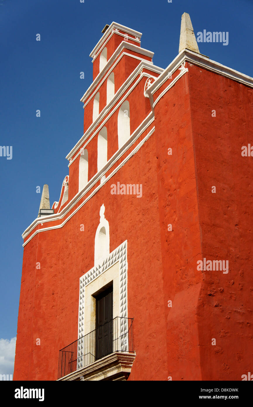 Der Templo de San Juan de Dios in Merida, Yucatan, Mexiko Stockfoto