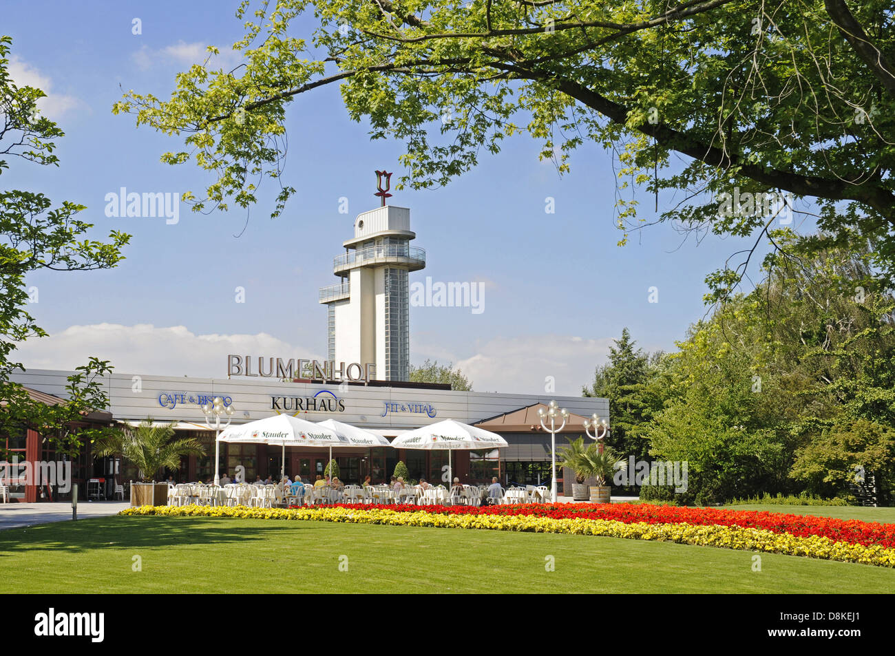 Kurhaus Blumenhof Stockfoto