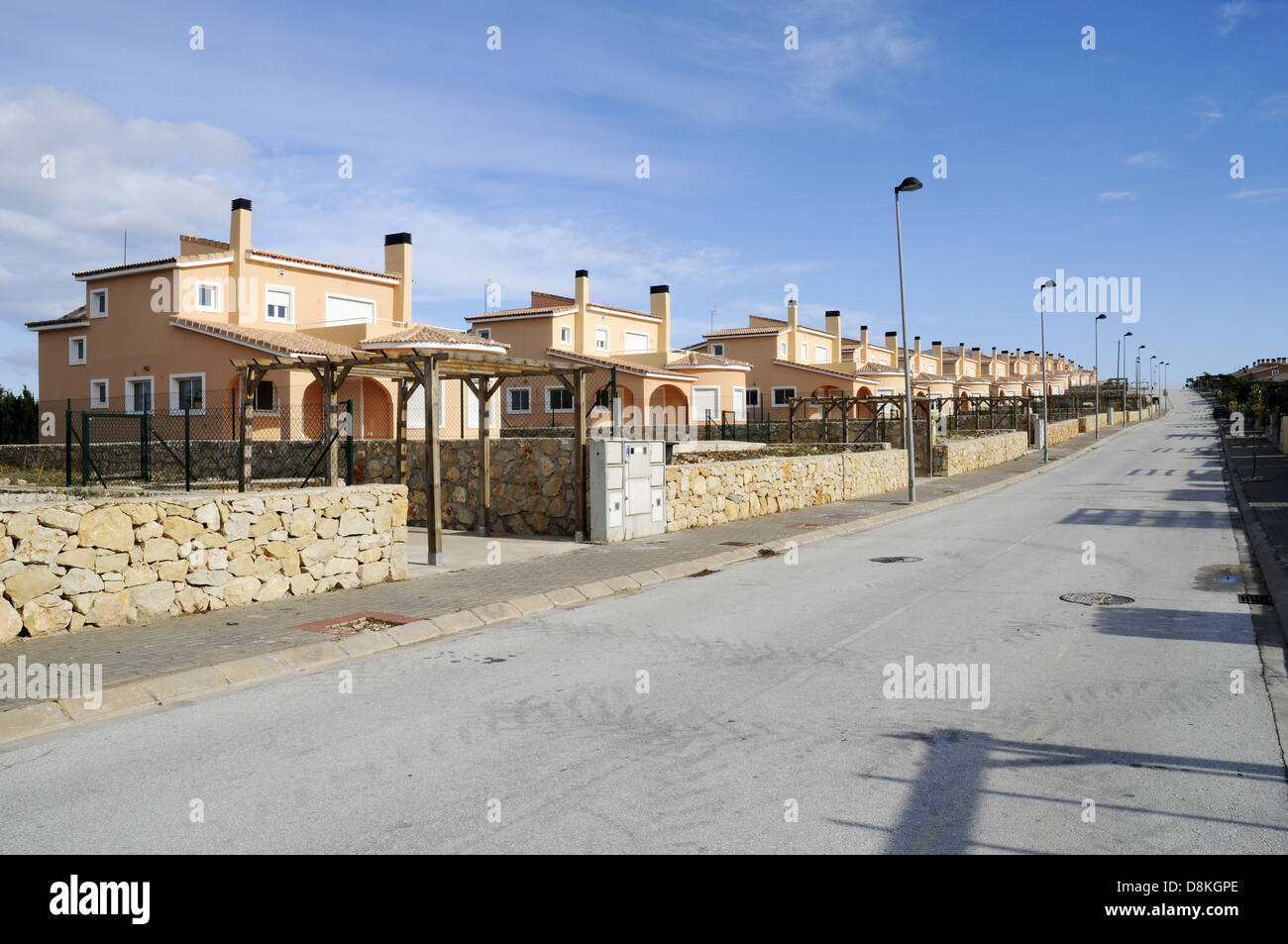 Haus-Entwicklung Stockfoto