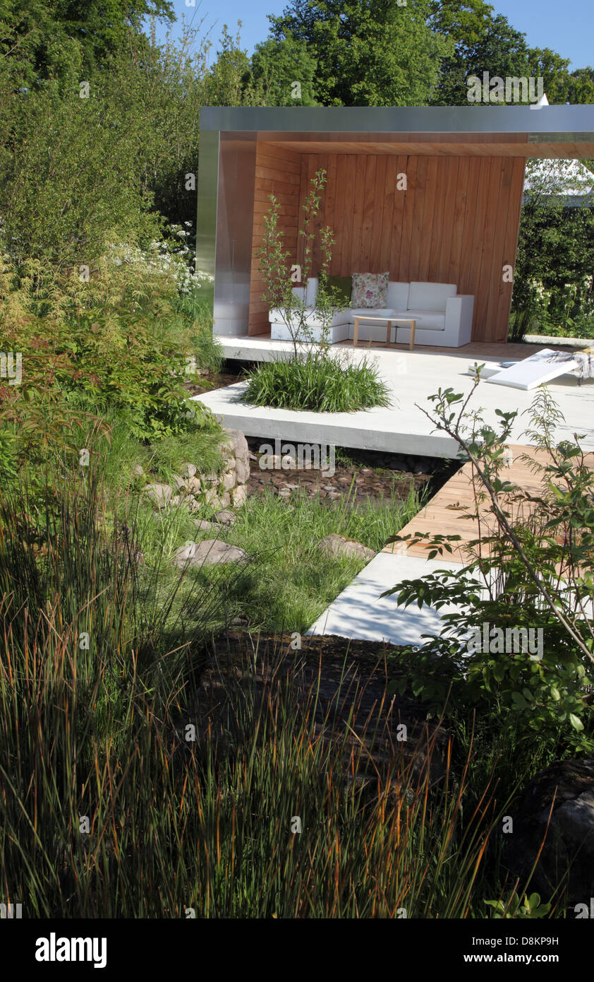 Waterford Ernte, Goldmedaille ausgezeichneten Schaugarten für Blüte im Park 2013, Dublin Stockfoto