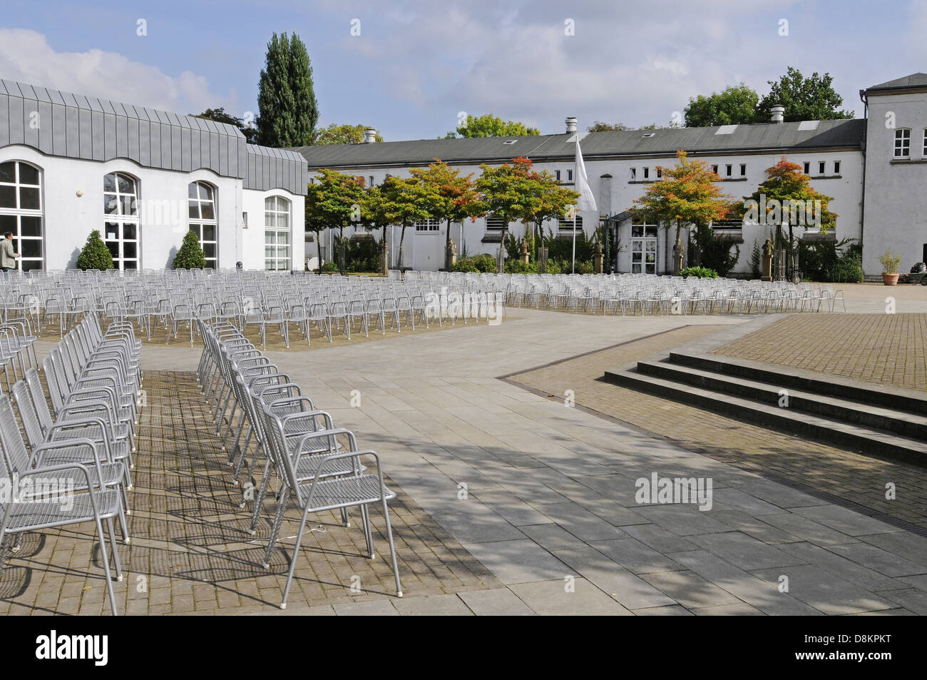 Leere Stuehle Stockfoto