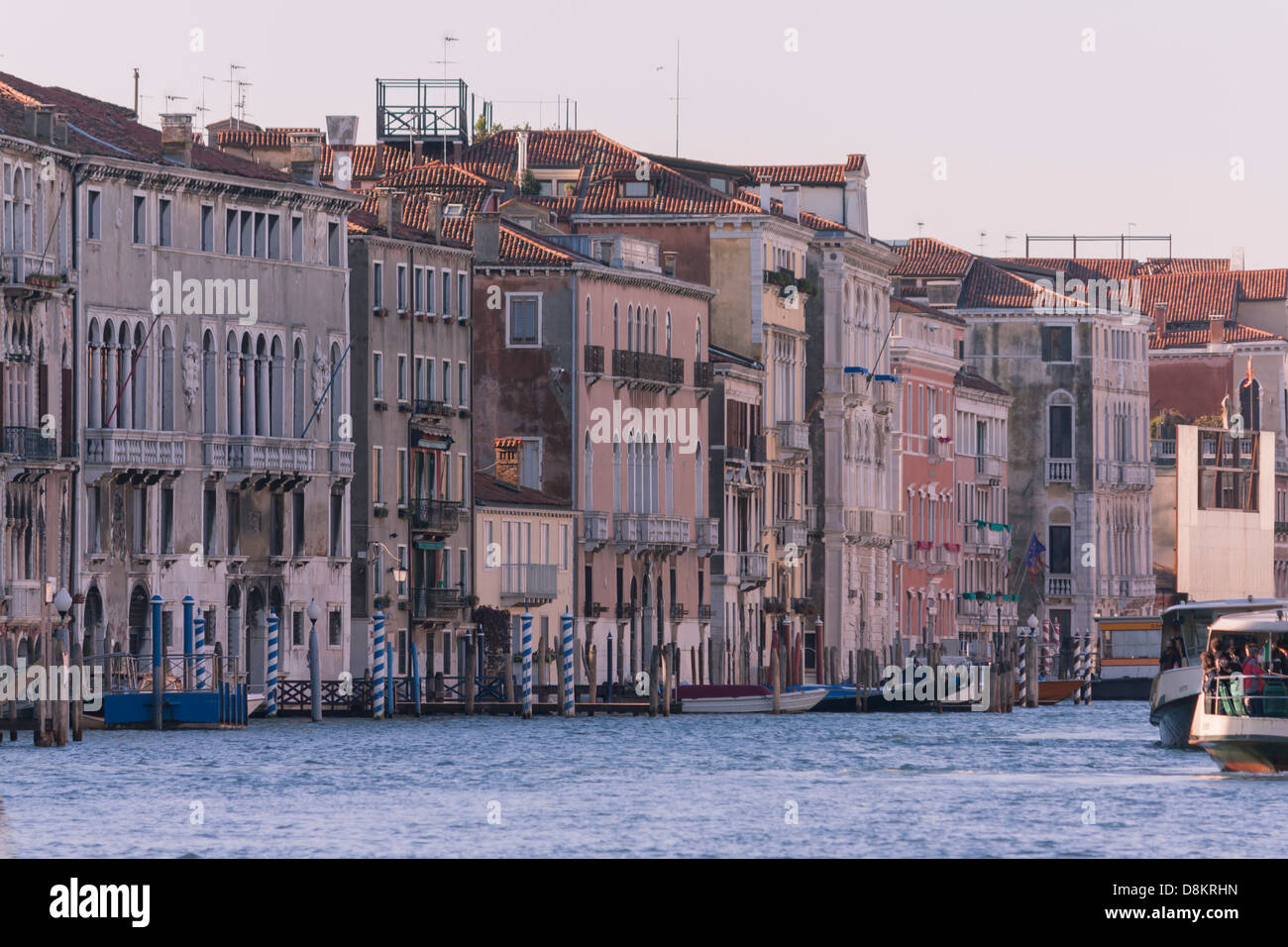 Venedig-Fassade-Gebäude Stockfoto