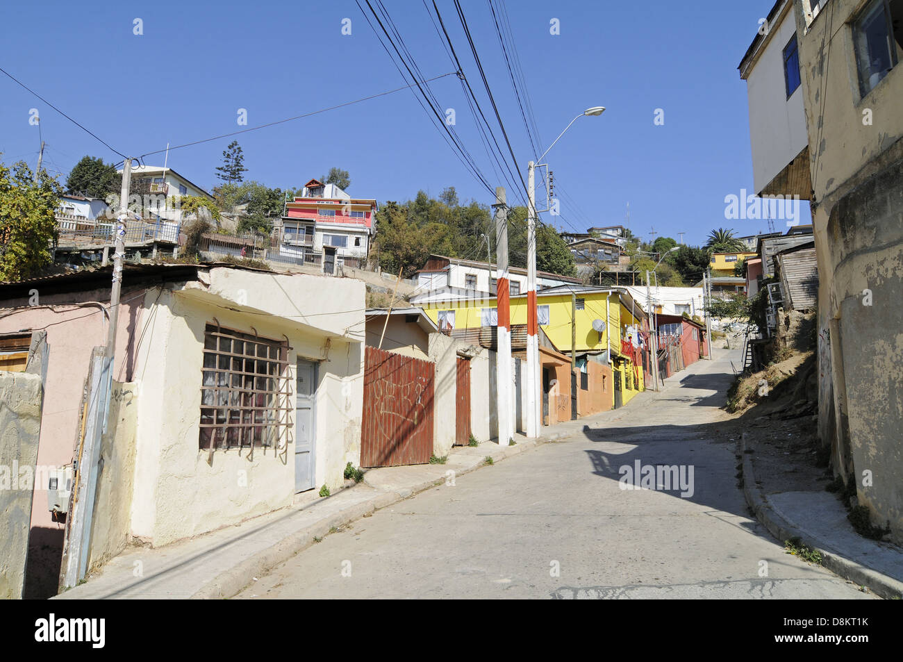 Schritt-Straße Stockfoto