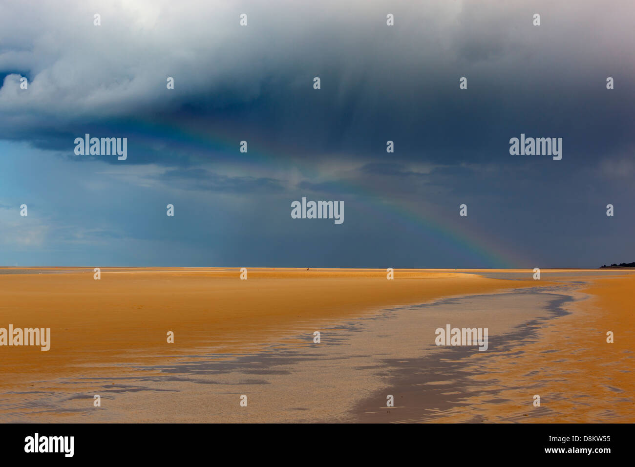 Holkham Beach National Nature Reserve North Norfolk Stockfoto