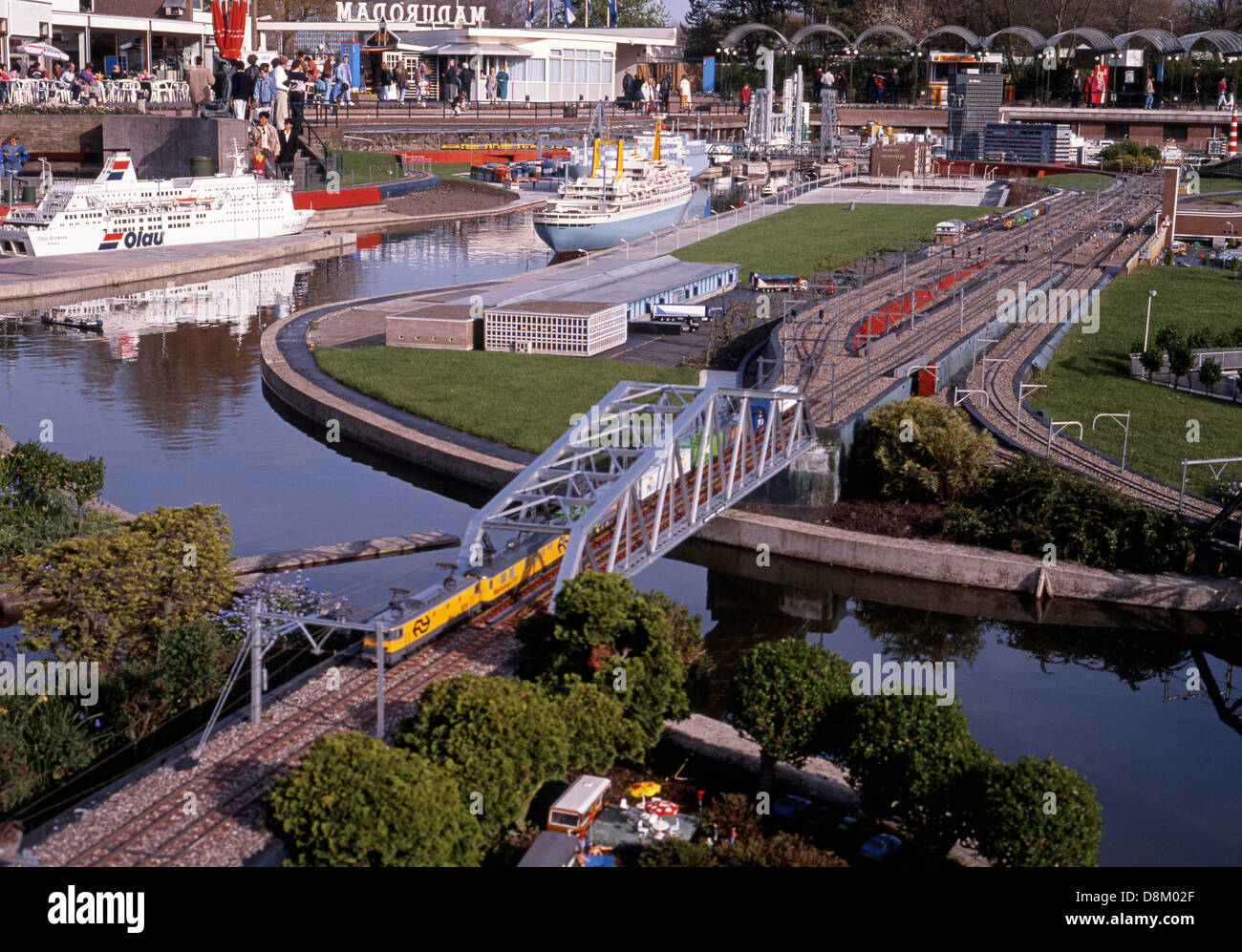 Madurodam Modelldorf, Scheveningen, Holland, Niederlande, Europa. Stockfoto
