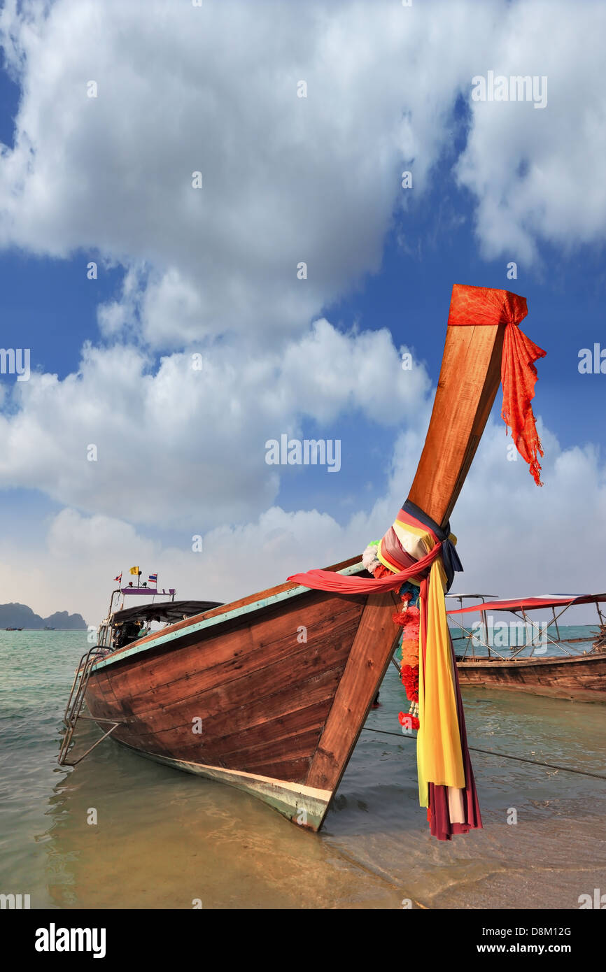 Thai Boot für Touristen Stockfoto
