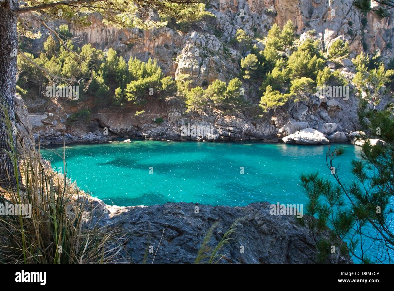 Impressionen aus Torrent de Parreis, Mallorca Stockfoto