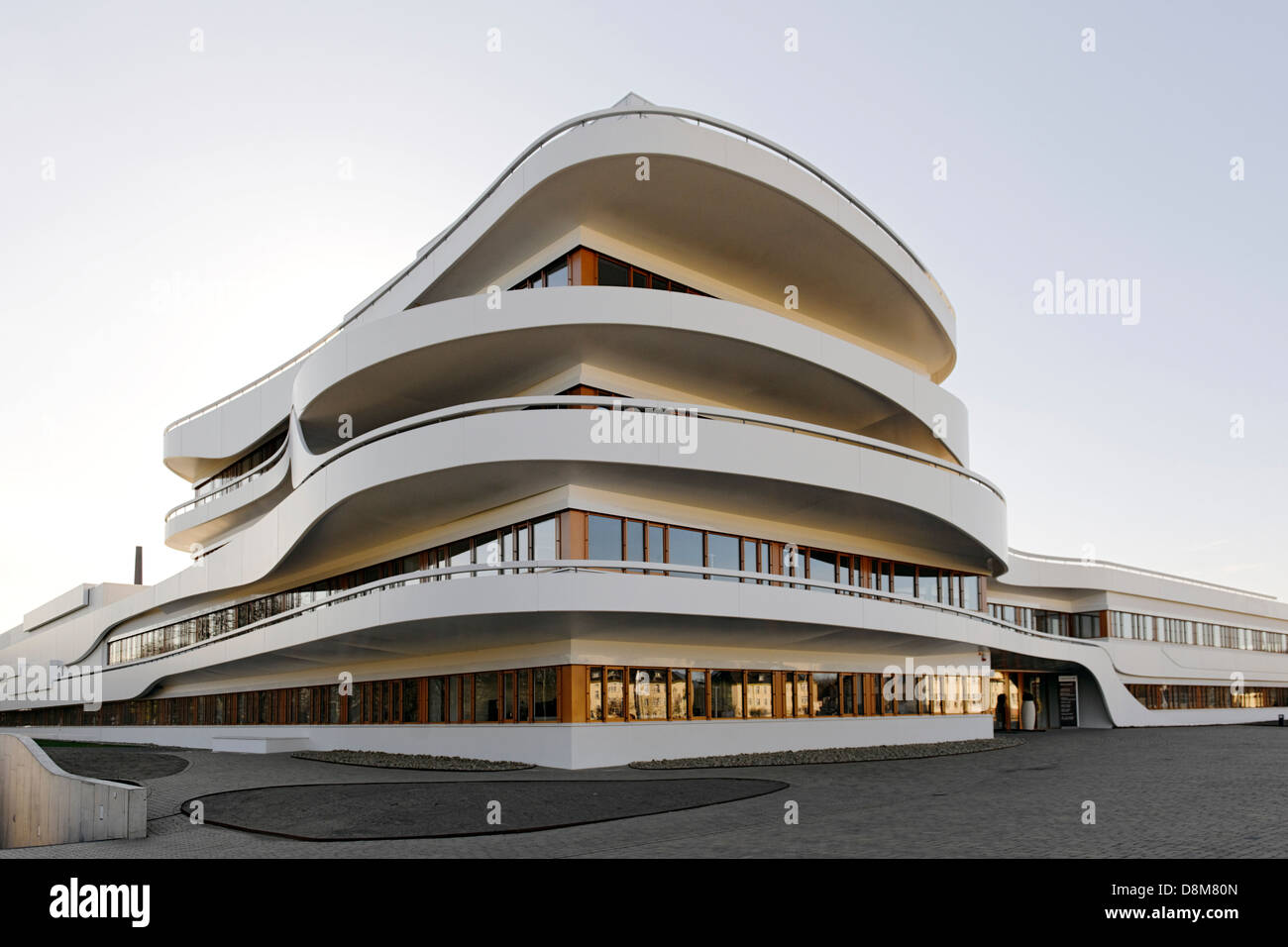 Modernes Bürogebäude, Osnabrück, Niedersachsen, Deutschland Stockfoto