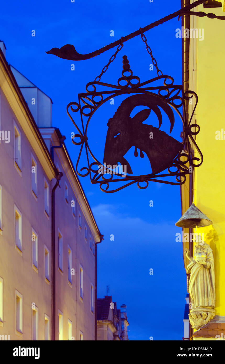 Ziege Street, historische Altstadt, Poznan, Polen, Europa Stockfoto