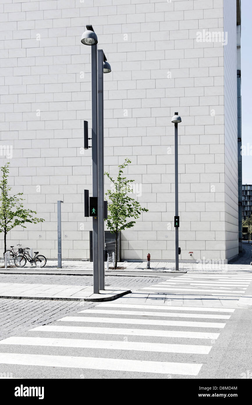 Urbane Architektur, Ã˜restad, Insel Amager, Kopenhagen, Dänemark Stockfoto