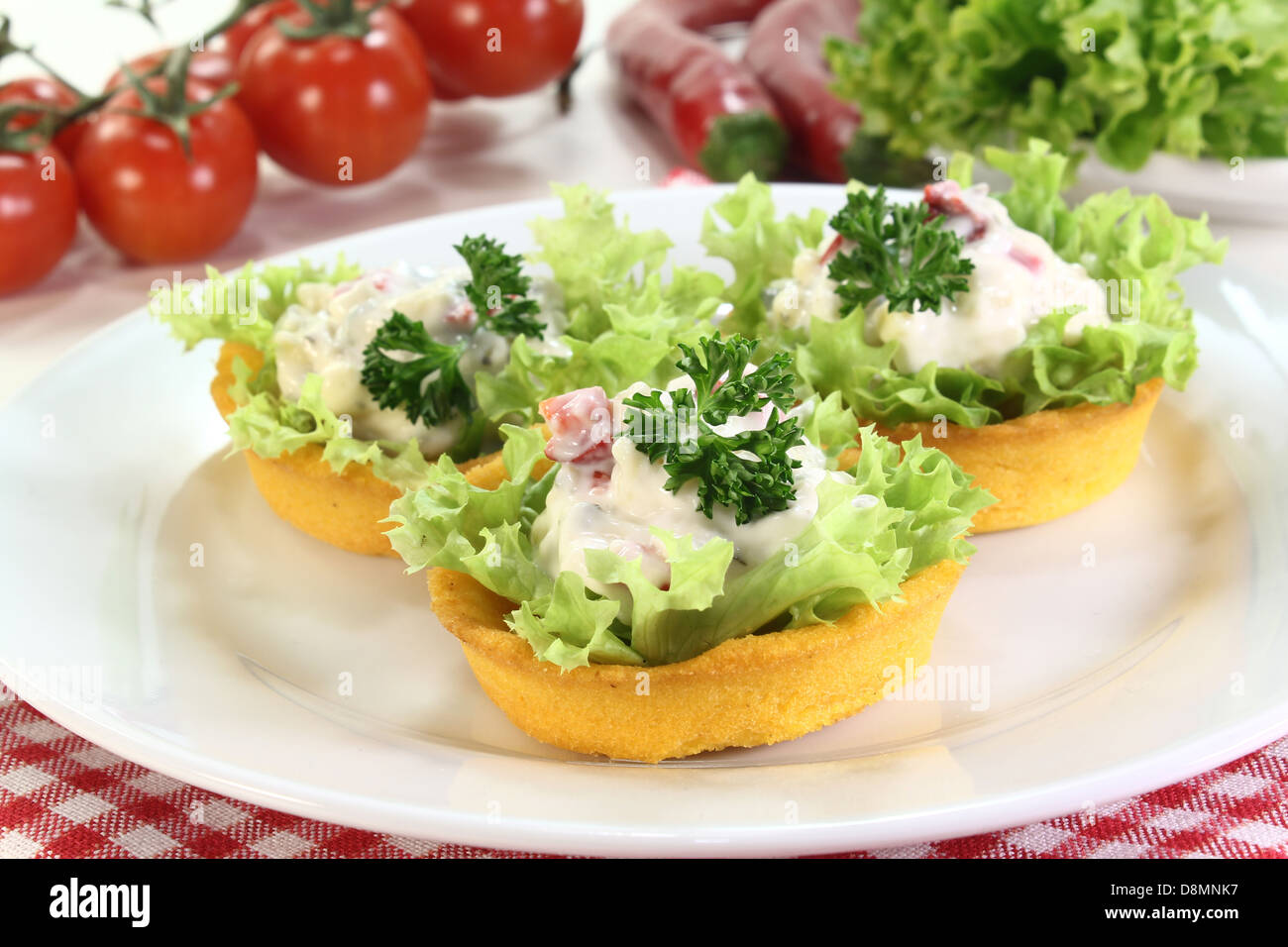 Maiswaffeln Stockfoto