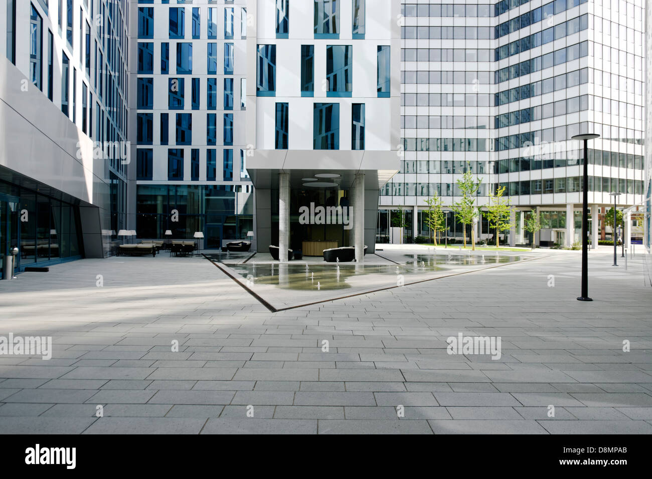 Emporio Viertel mit Scandic Hotel, Hamburg, Deutschland Stockfoto