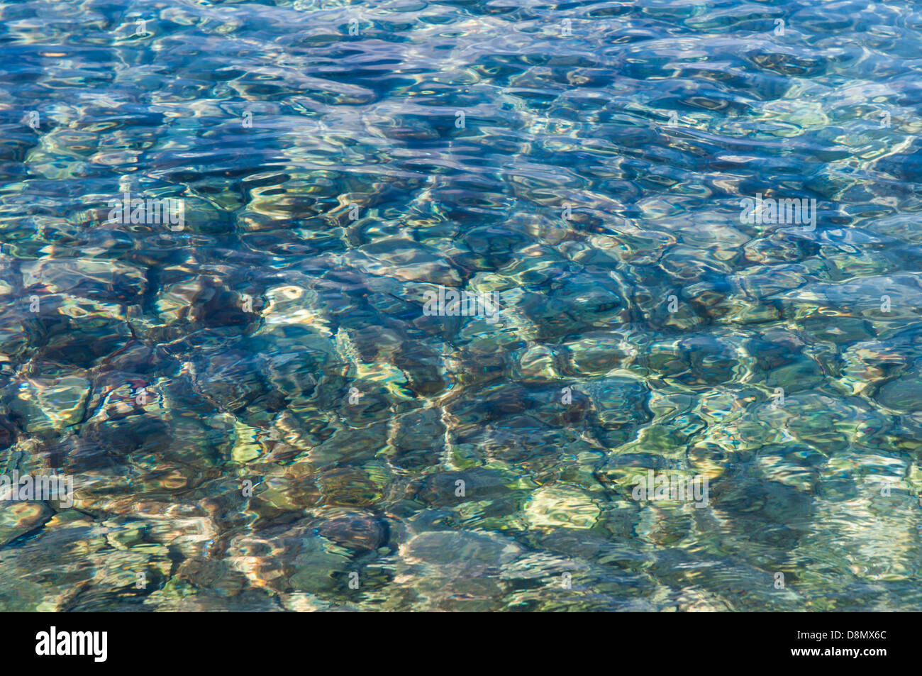 Meeresboden Hintergrund Stockfoto