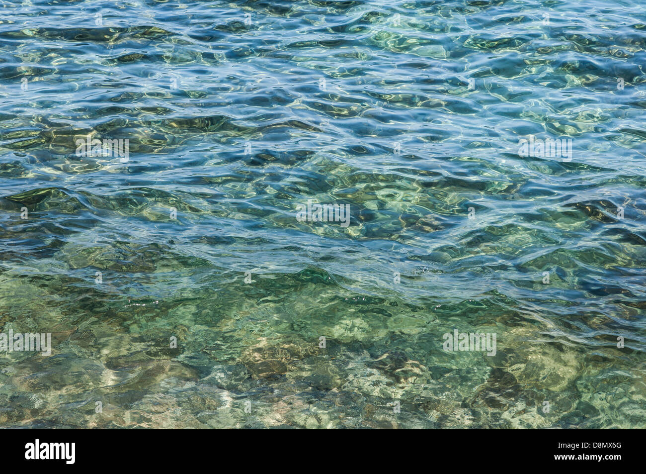Meeresboden Hintergrund Stockfoto
