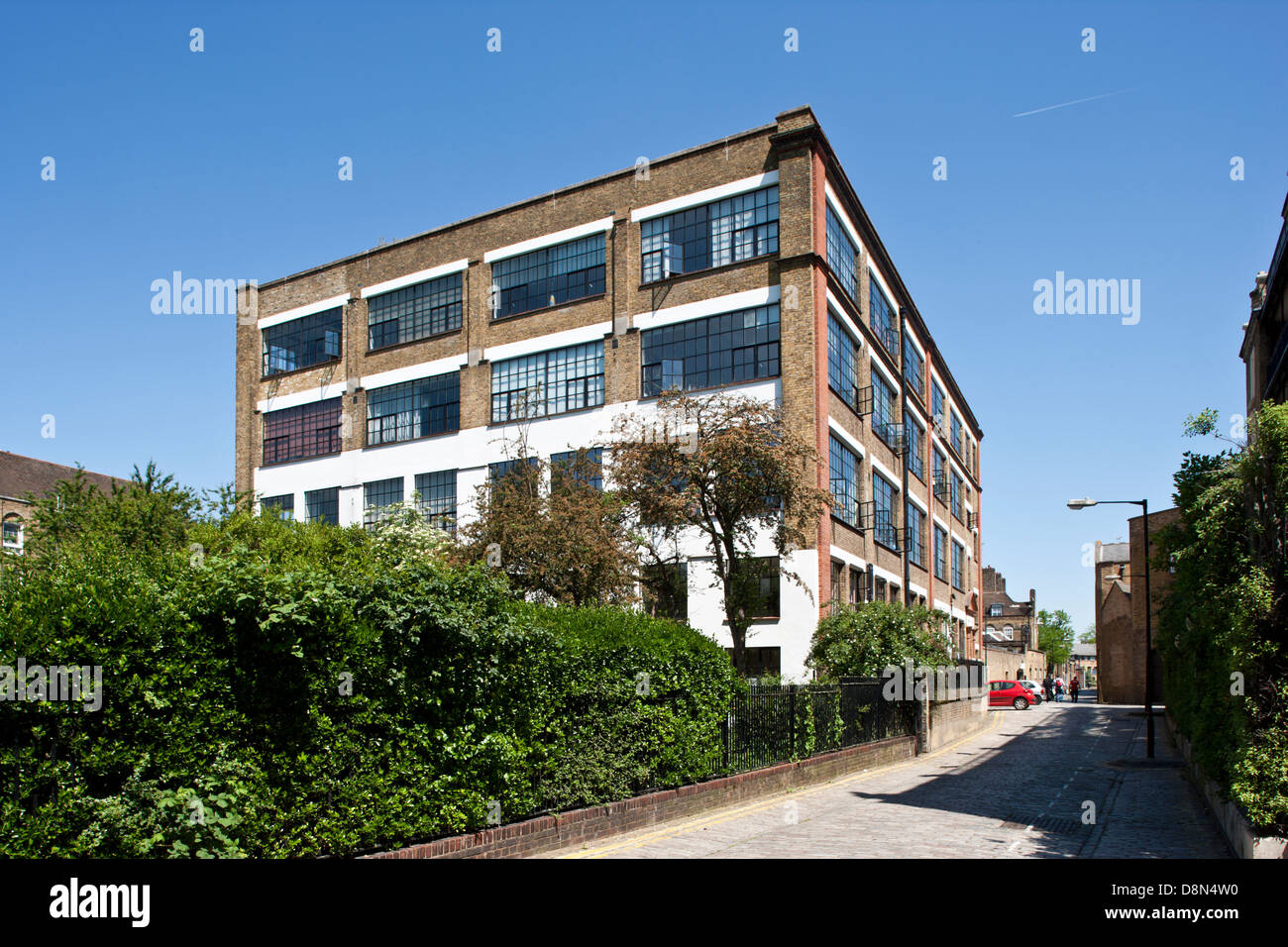 Schornstein Court Brewhouse Lane London E1 Stockfoto