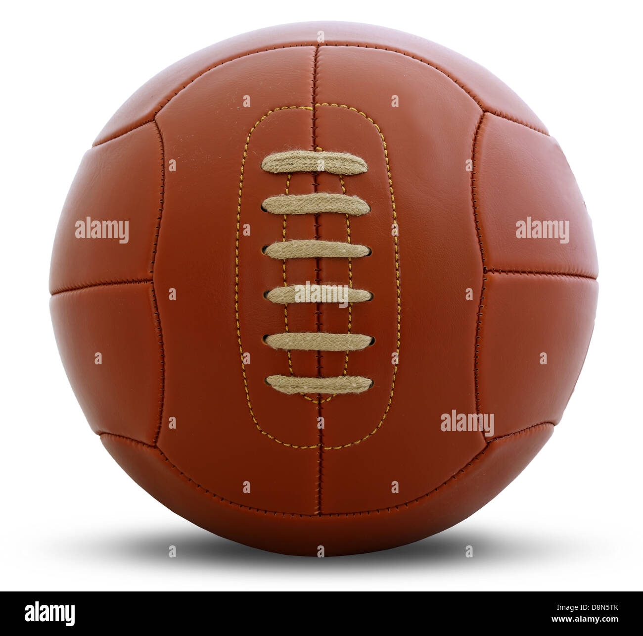 Jahrgang Fußball-ball Stockfoto