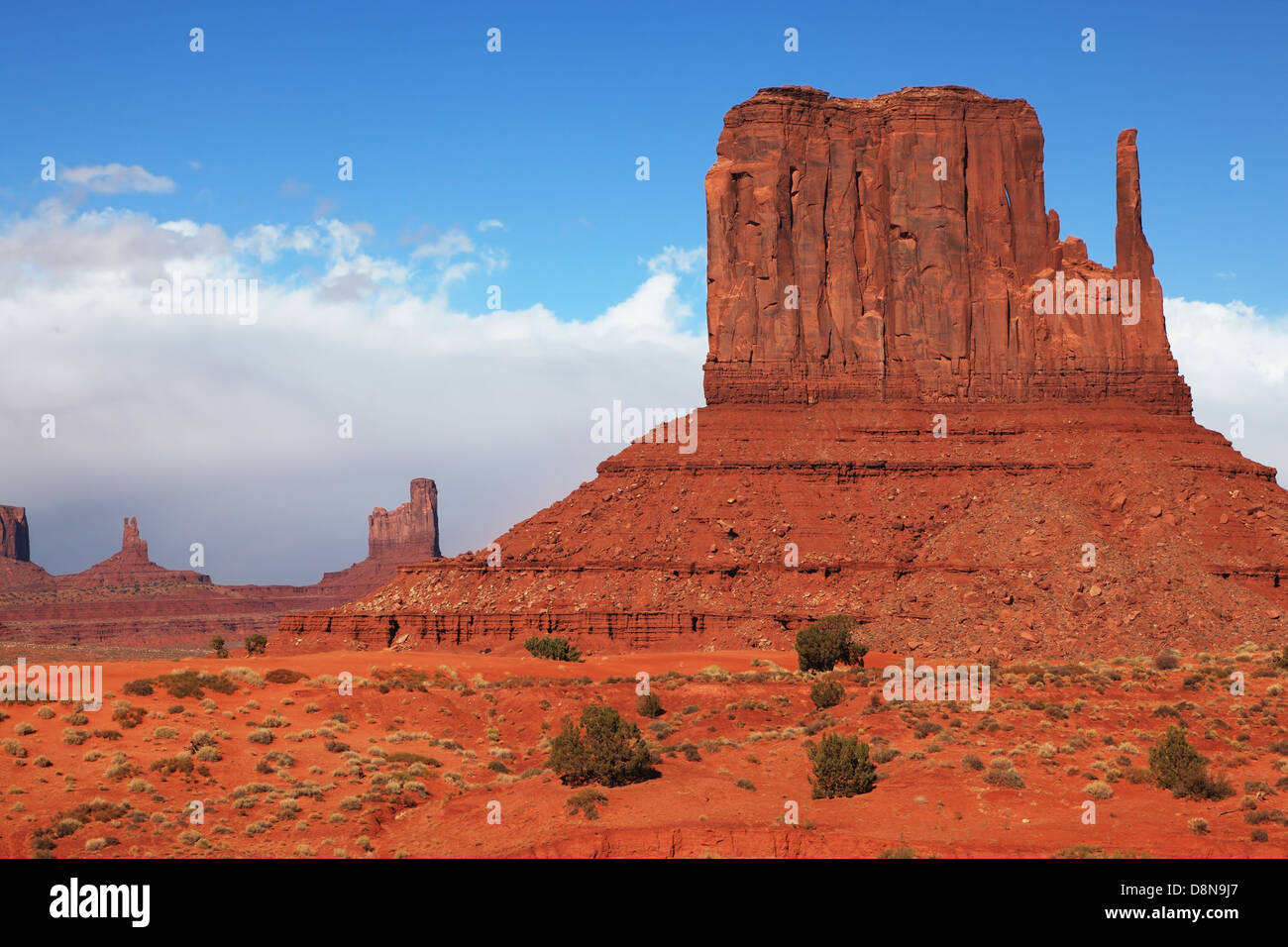 Navajo Reservation in den USA Stockfoto