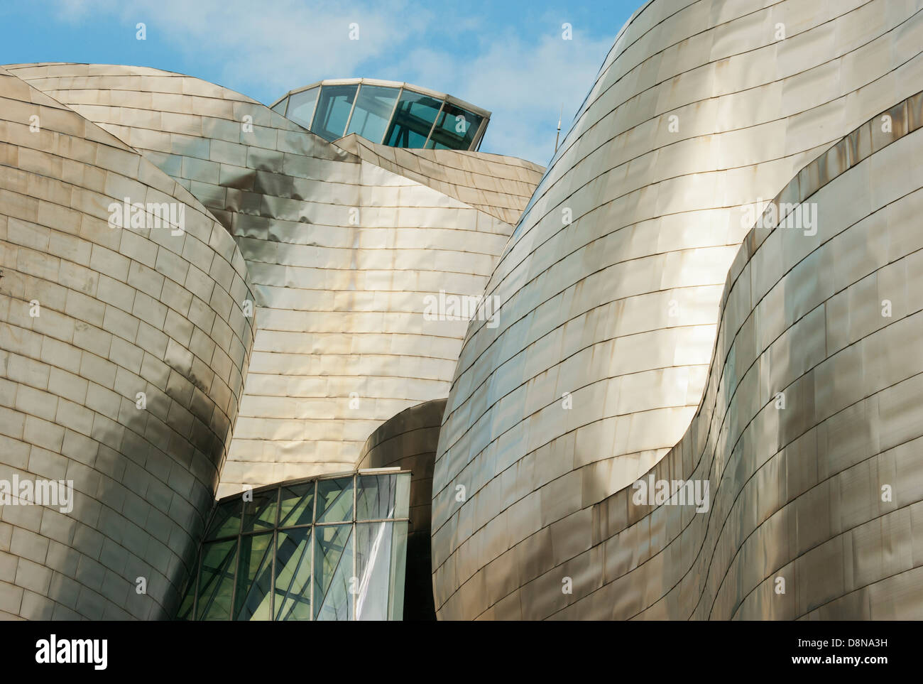 Guggenheim Museum, Bilbao, Spanien, Architekt: Frank Gehry Stockfoto