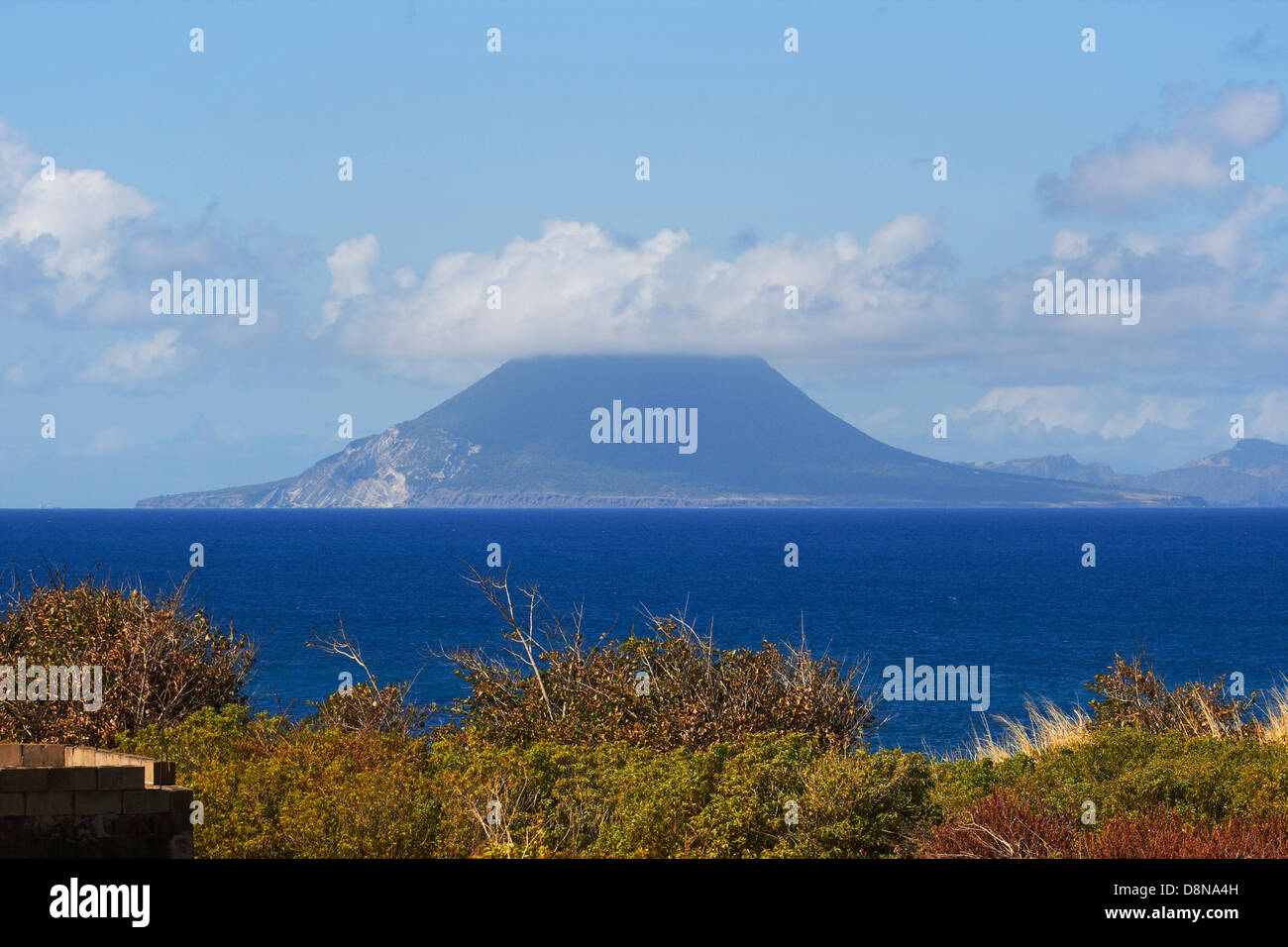 Karibikinsel Basseterre, St. Kitts und Nevis Insel in der Karibik Stockfoto