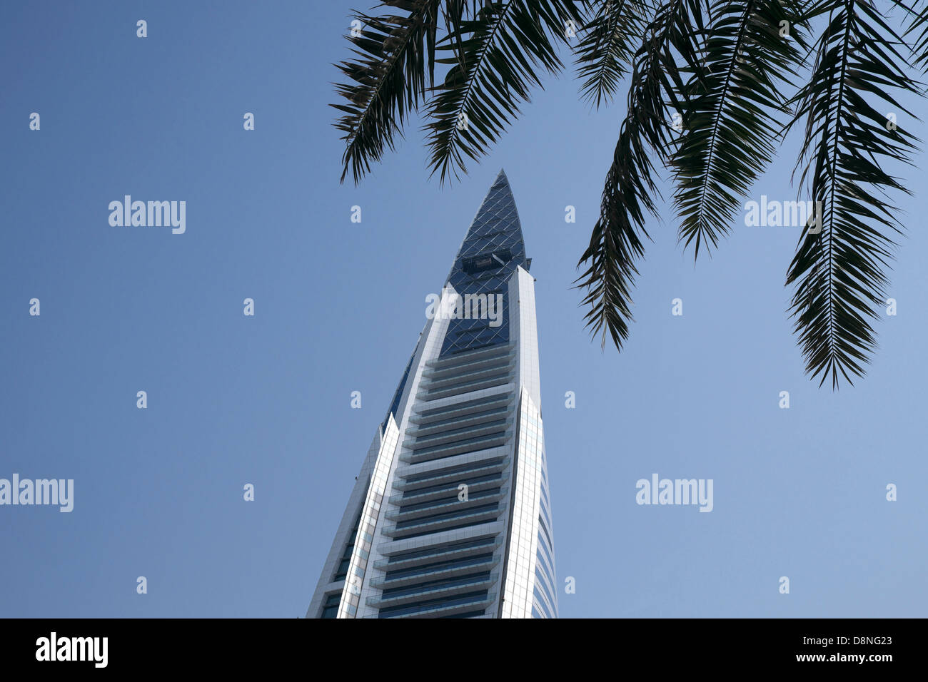 World Trade Center komplexes, Manama, Königreich von Bahrain, Persischer Golf Stockfoto