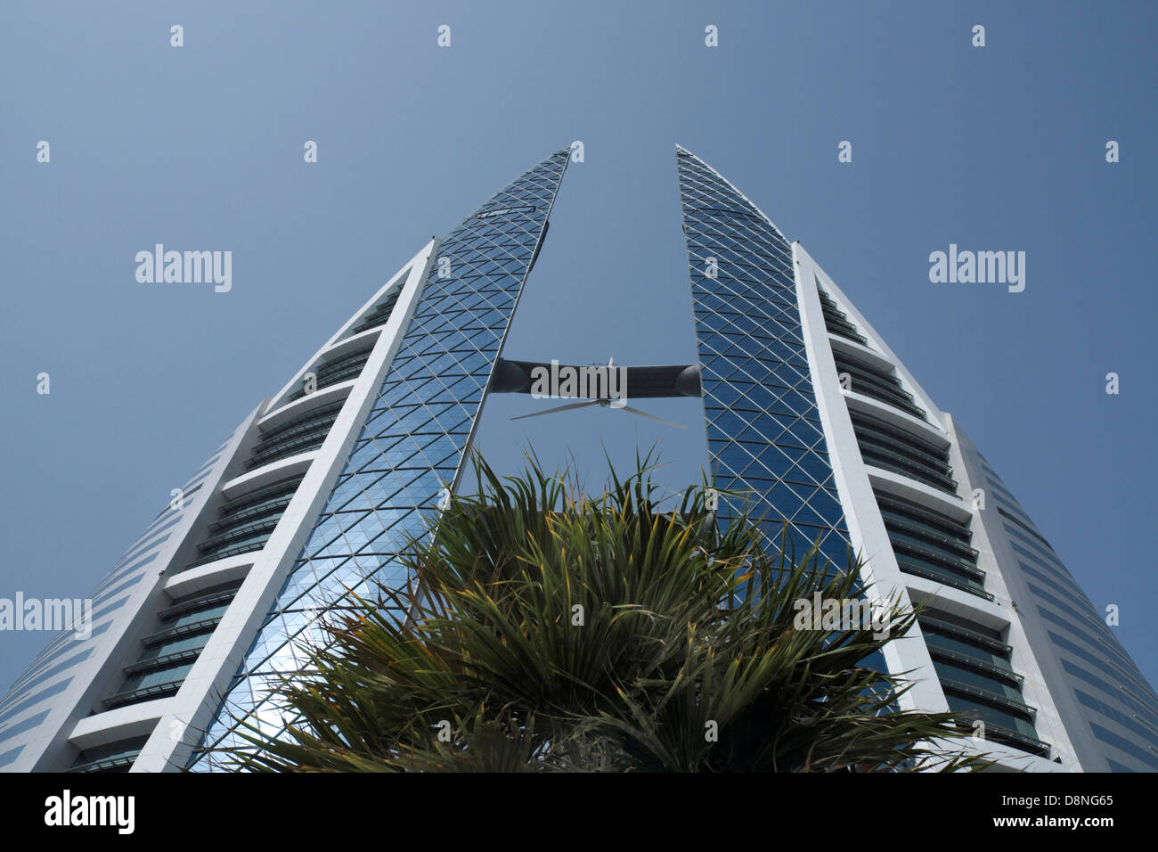 World Trade Center komplexes, Manama, Königreich von Bahrain, Persischer Golf Stockfoto