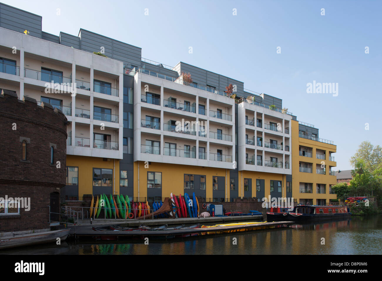 Schloss Haus Oval Road London NW1 Stockfoto