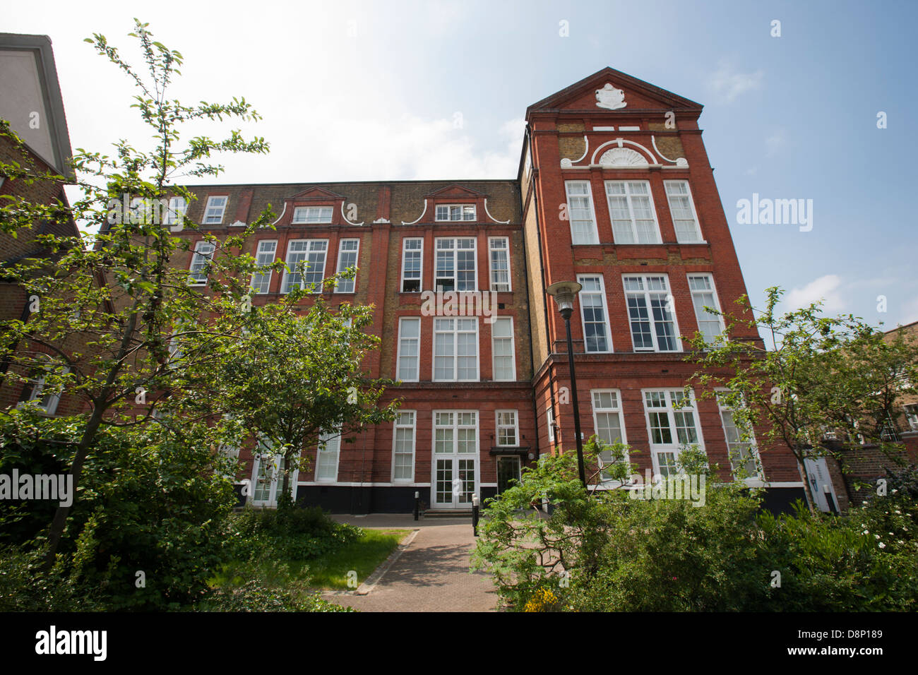 Engel-Schule Liverpool Road London N1 Stockfoto