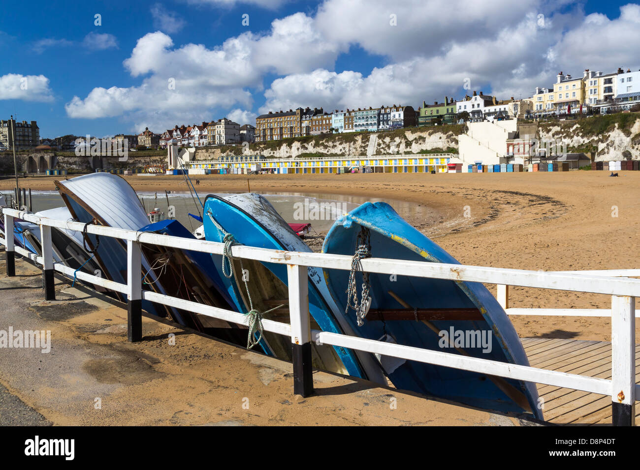 Viking Bay in Broadstairs, auf der Isle Of Thanet in Kent England UK Stockfoto