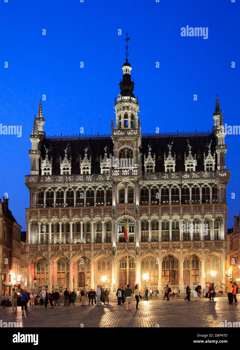 Belgien; Brüssel; Grand-Place, Maison du Roi, Stockfoto