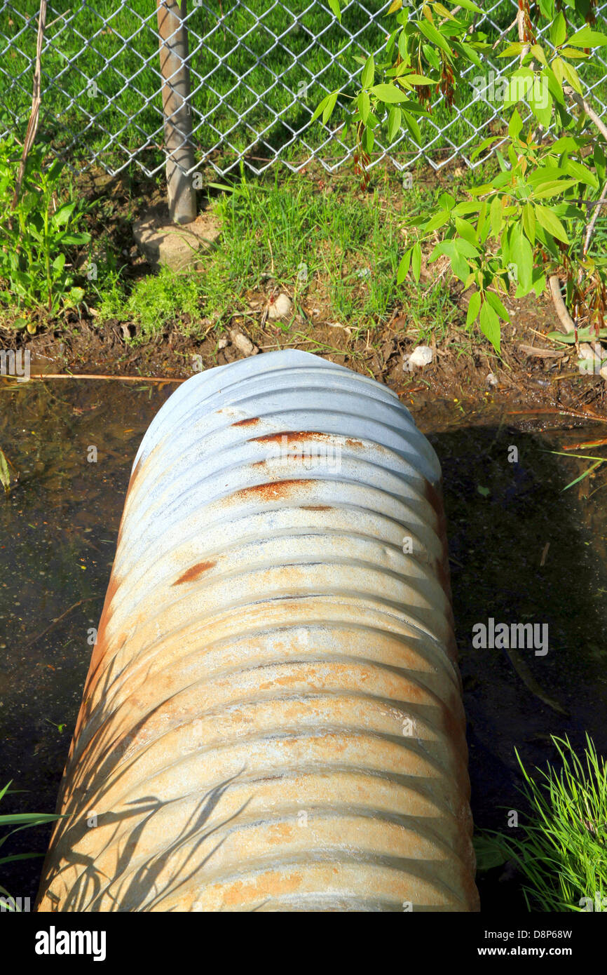 Wasserleitung Stockfoto