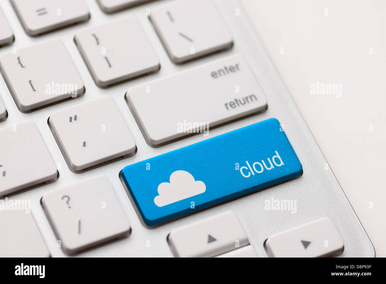 Cloud computing Computer Network Cloud Computing Communication Server Technologie Ausrüstung Cyberspace Sicherheit Tastatur Cloudsca Stockfoto
