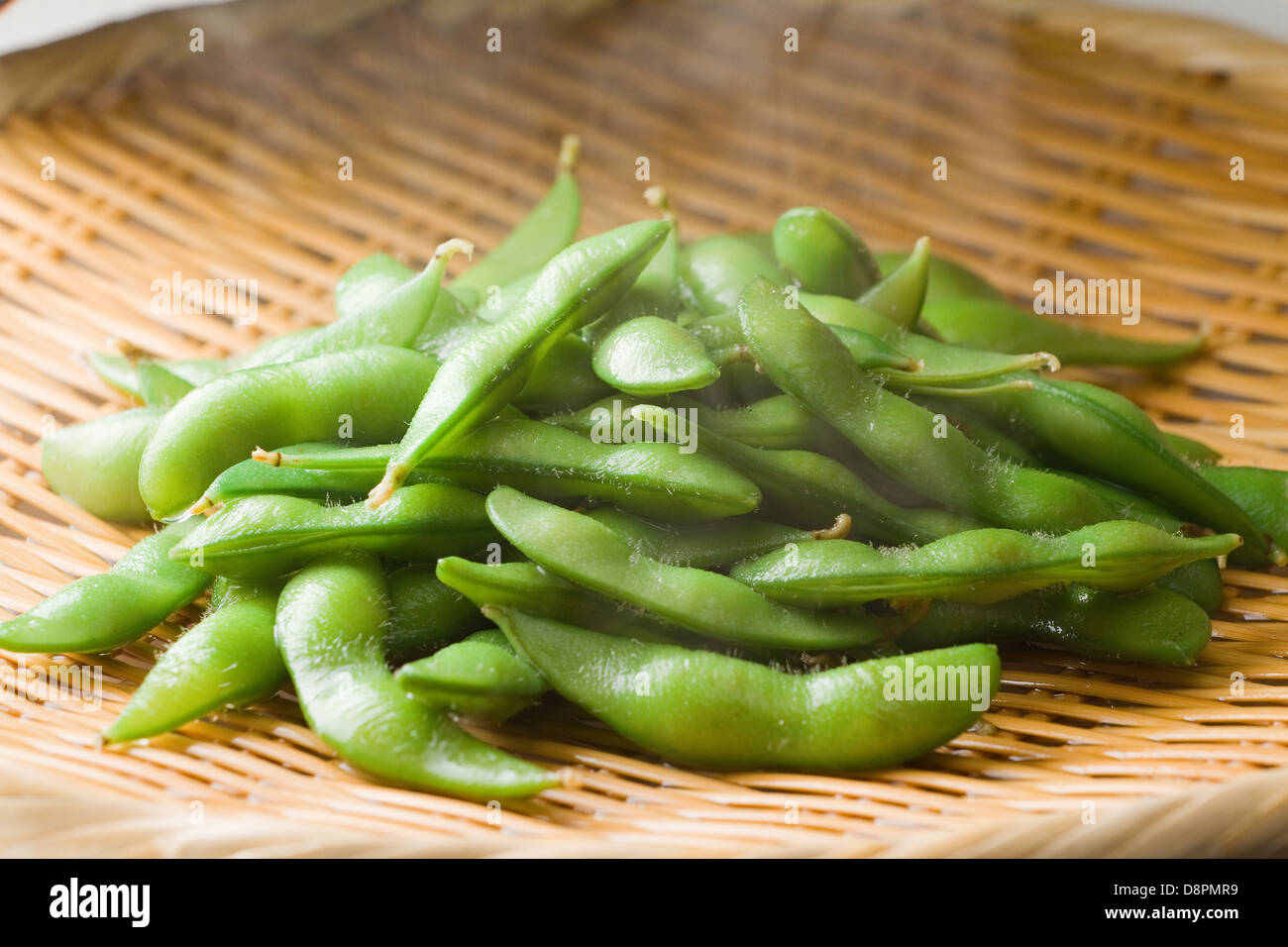 Edamame Bohnen Stockfoto