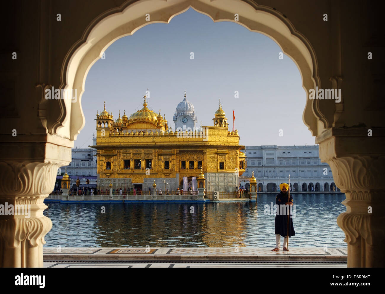 Amritsar golden Tempel Stockfoto