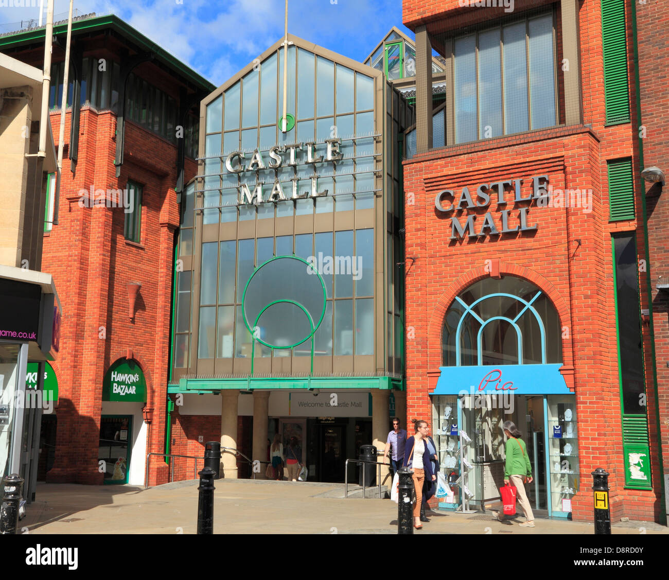Castle Mall Shopping Centre, Norwich, England UK Englisch Zentren Einkaufszentren Stockfoto