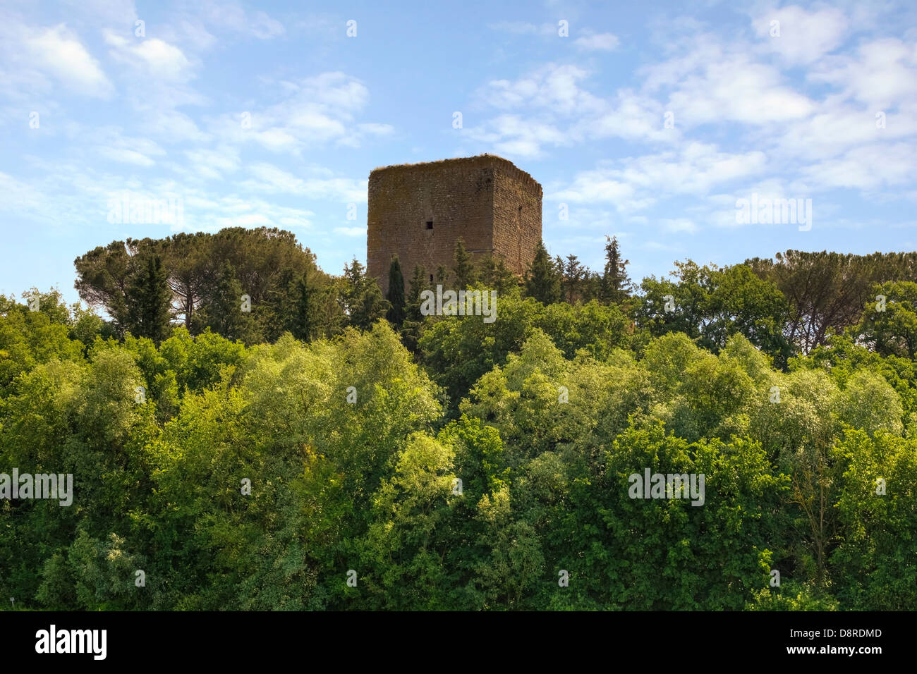 Torre Beccati Quello, Chiusi, Toskana, Italien Stockfoto