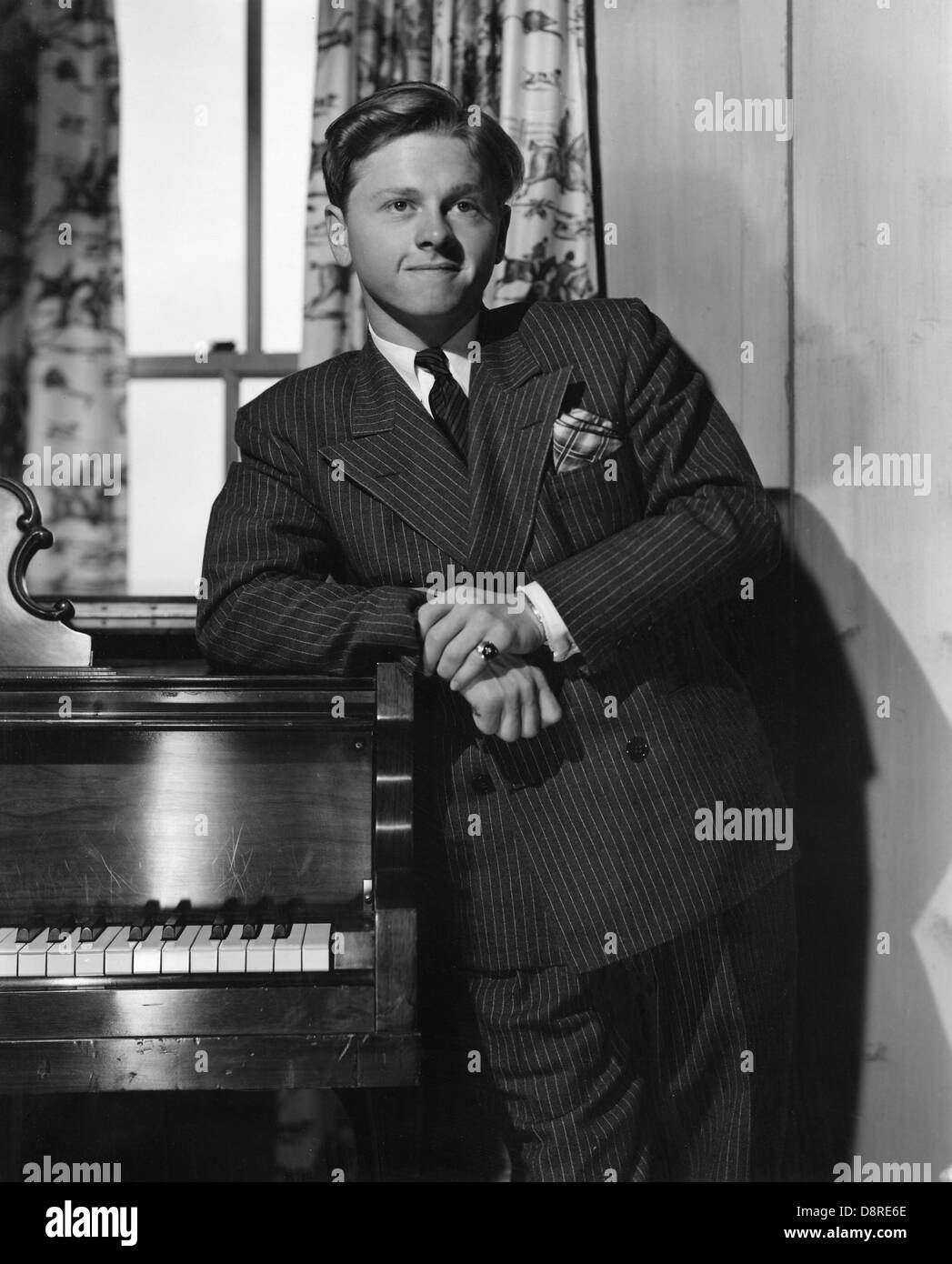 Schauspieler Mickey Rooney, Werbung, Portrait, Anfang der 1940er Jahre Stockfoto