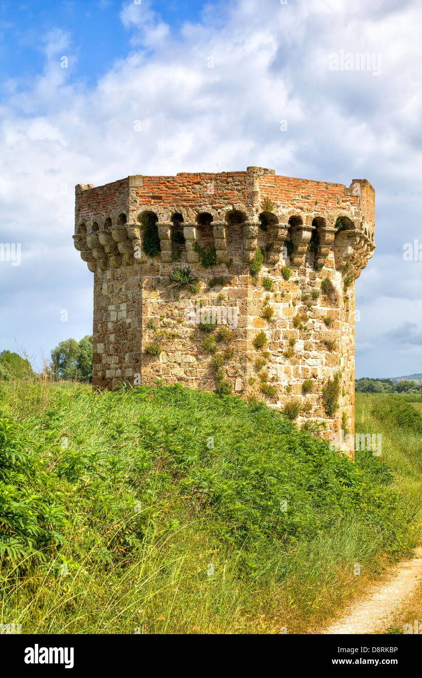 Torre Beccati Questo, Chiusi, Toskana, Italien Stockfoto