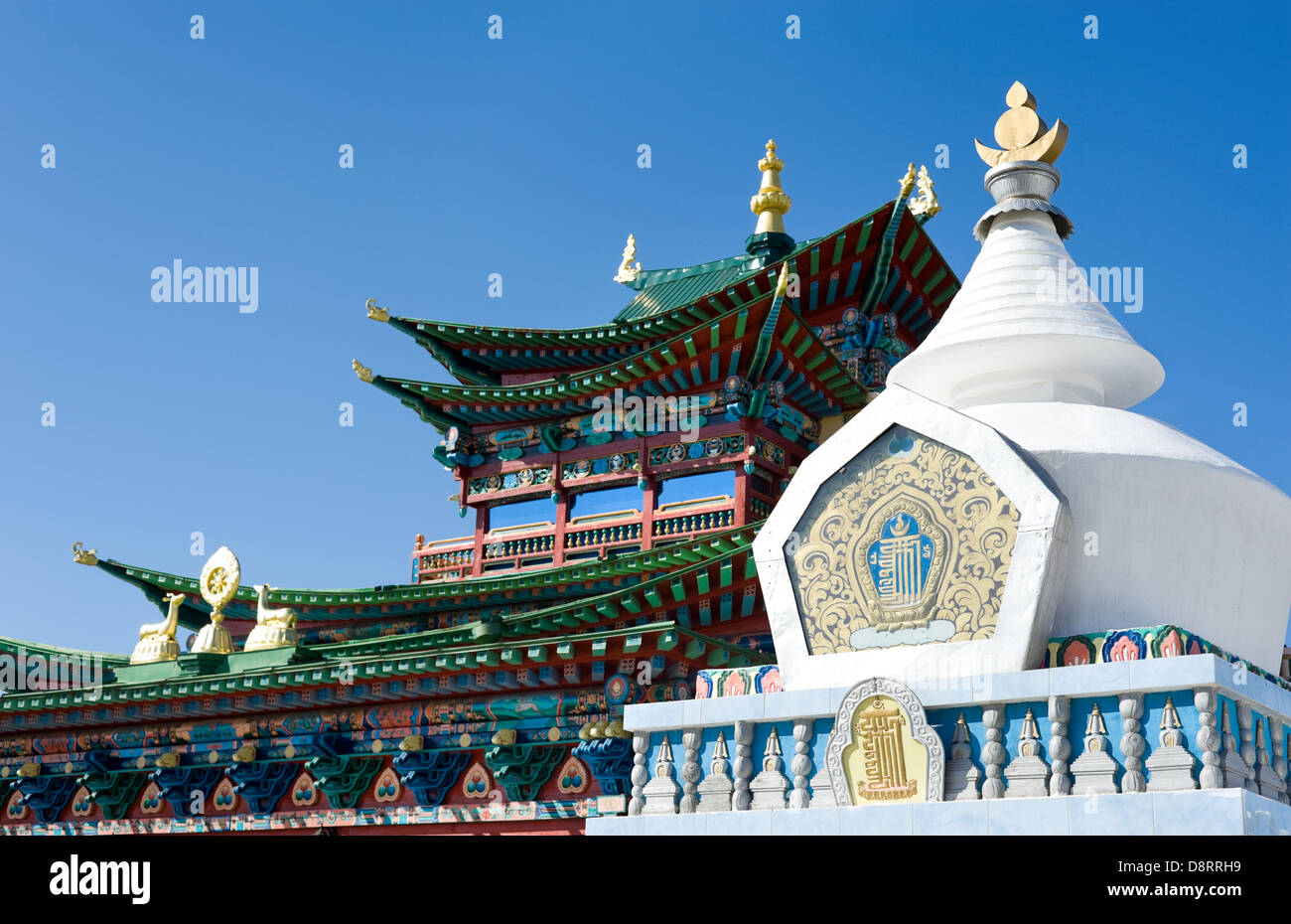 buddhistische stupa Stockfoto