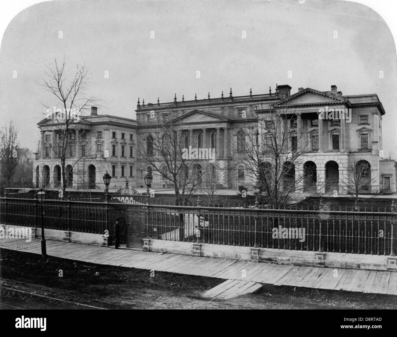 Foto von Osgoode Hall, 1868 Stockfoto