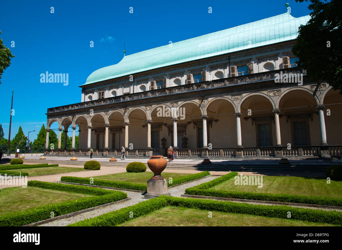 Kralovska Zahrada der königlichen Gärten Park Hradschin die Burg Stadt Bezirk Prag Tschechische Republik Europa Stockfoto