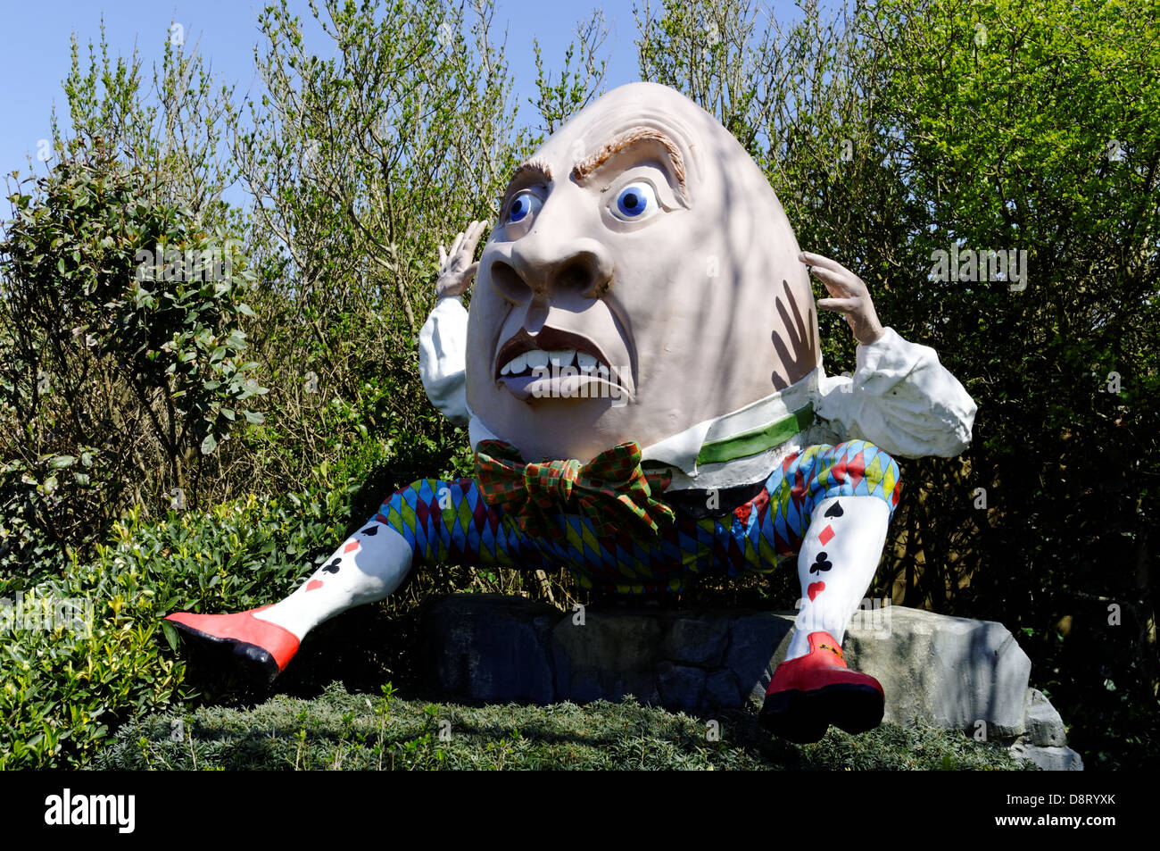 Humpty Dumpty, Blackgang Chine, Isle of Wight, England, UK, GB. Stockfoto