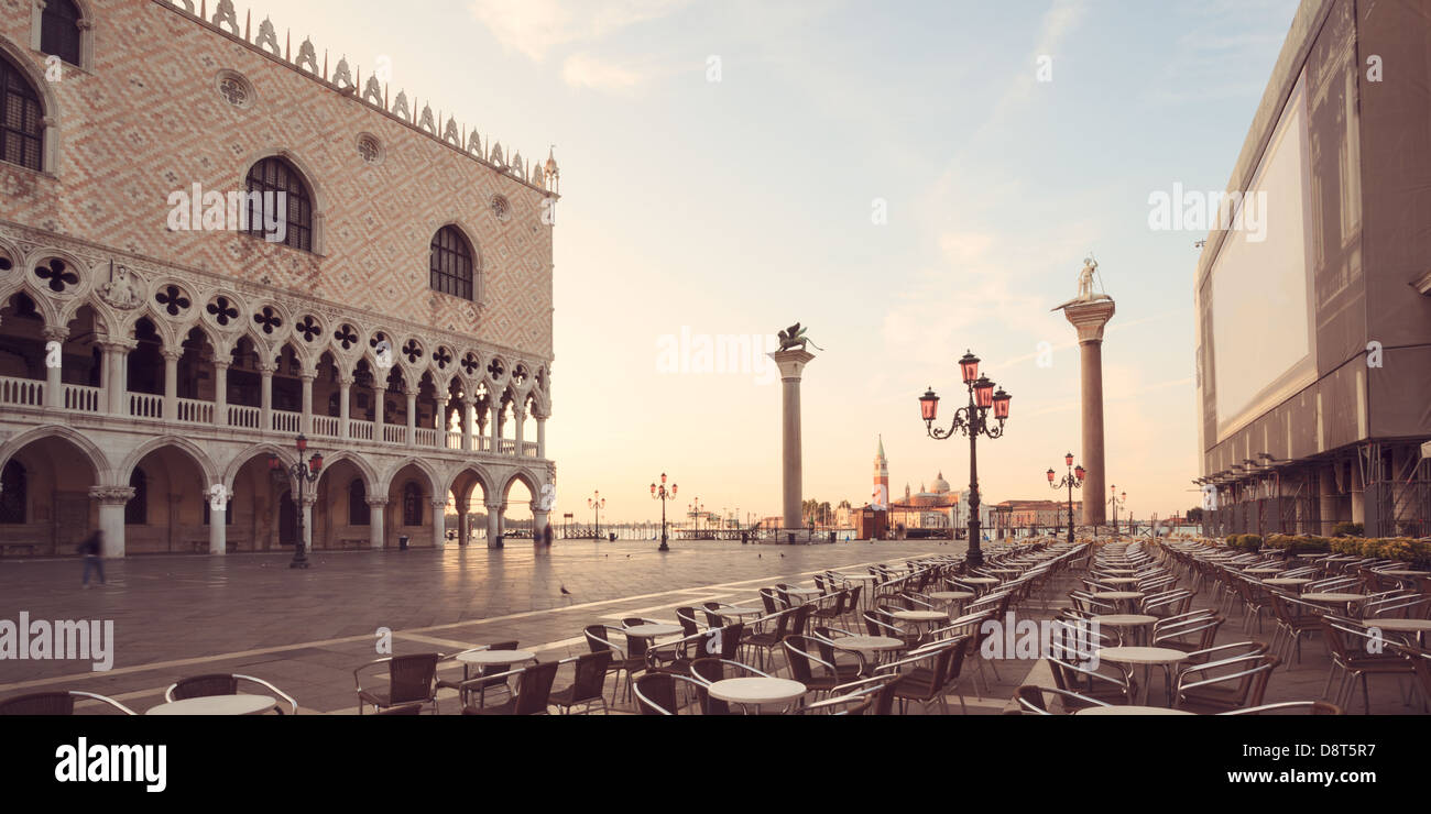 Dogenpalast, Venedig, Italien Stockfoto