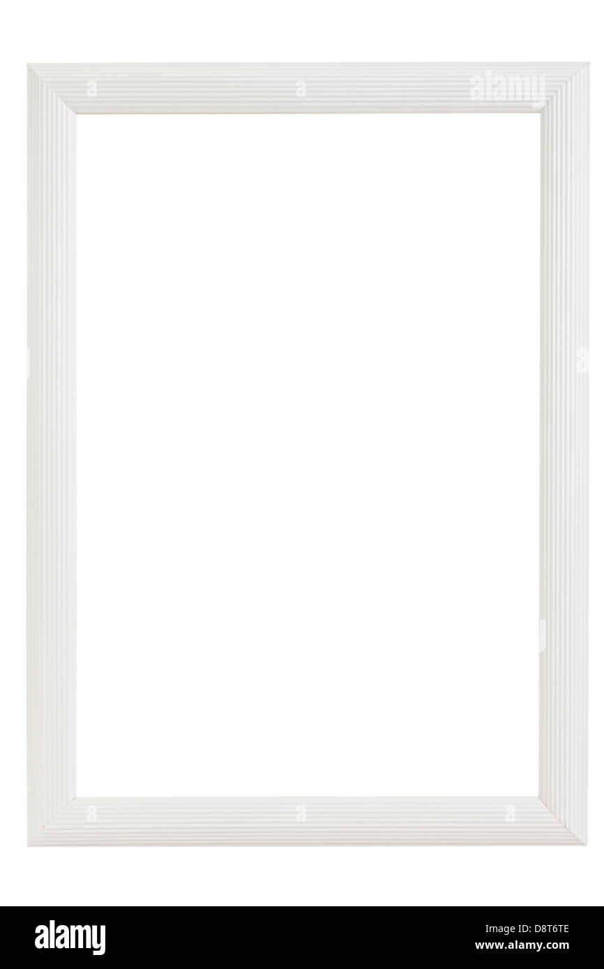 Licht grau Holzrahmen mit Streifen Stockfoto