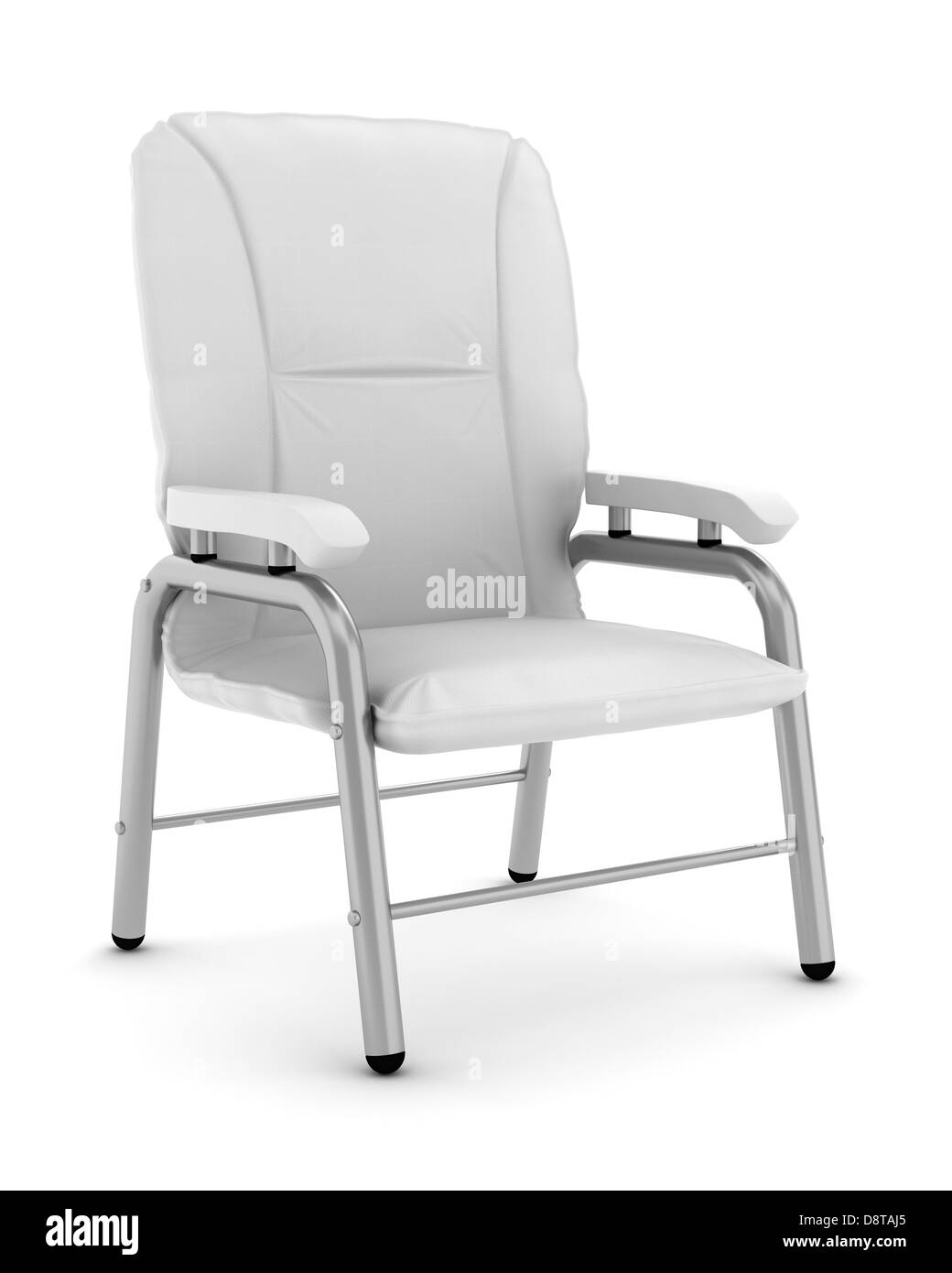 Sessel isoliert auf weißem Hintergrund Stockfoto