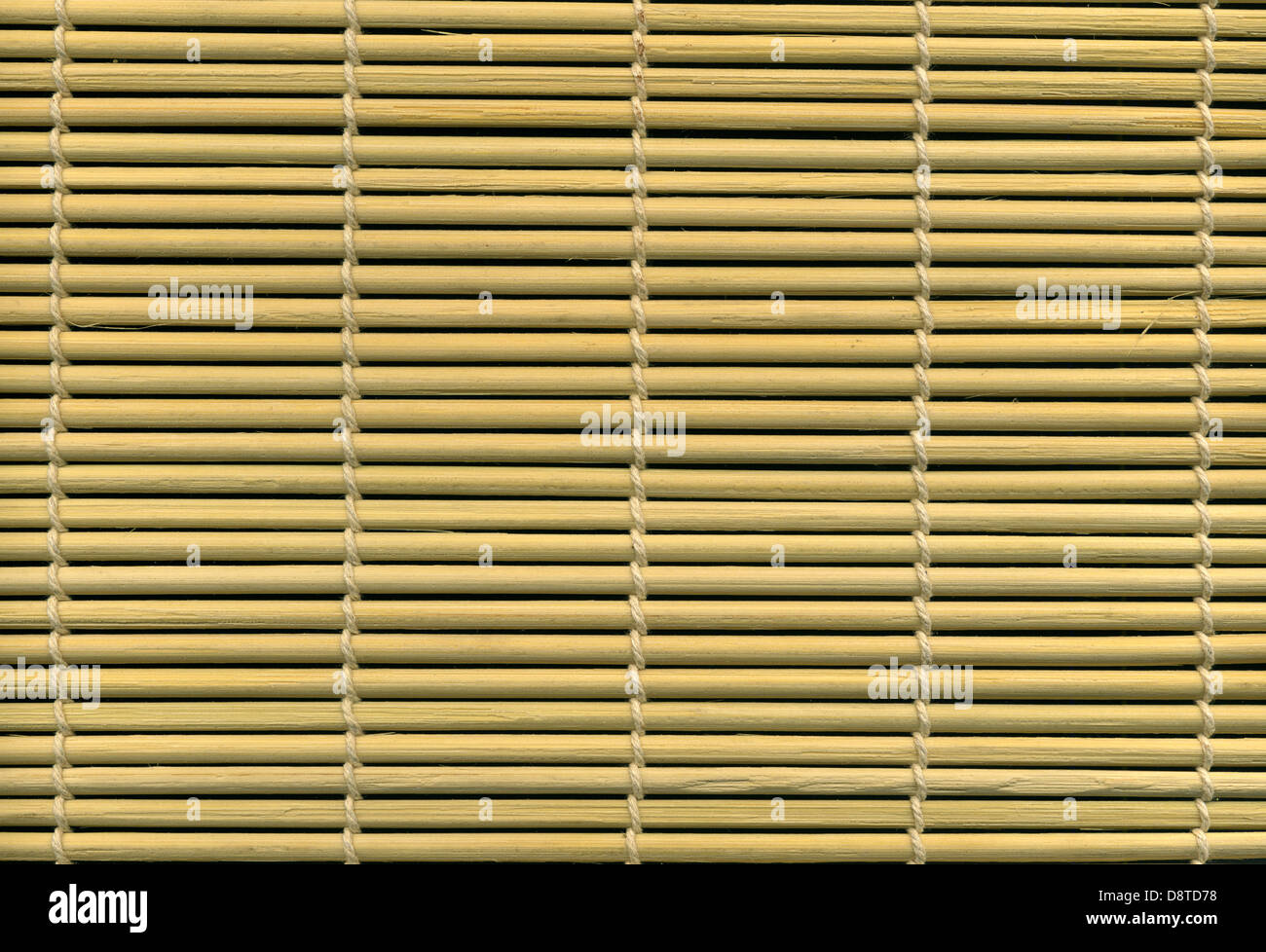 hohe Auflösung Bambus Matte Textur Stockfoto
