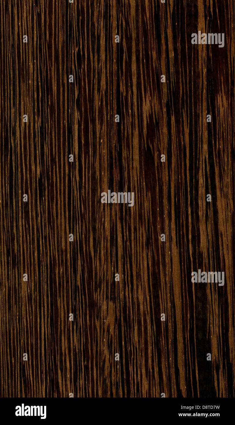 hohe Auflösung-Wenge-Holz-Textur Stockfoto