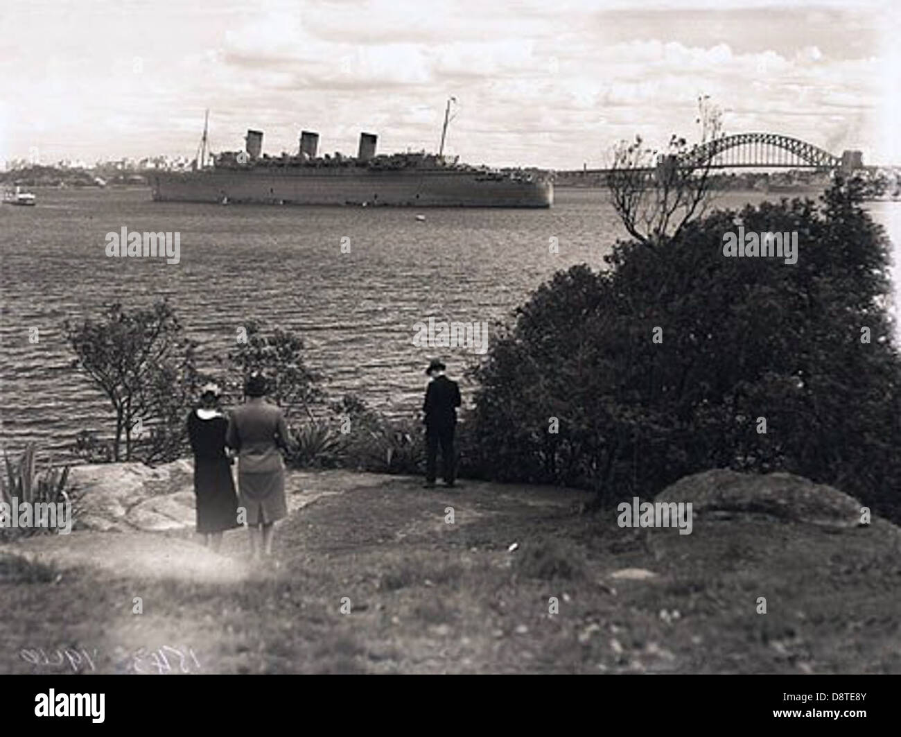 Die "Queen Mary" Stockfoto