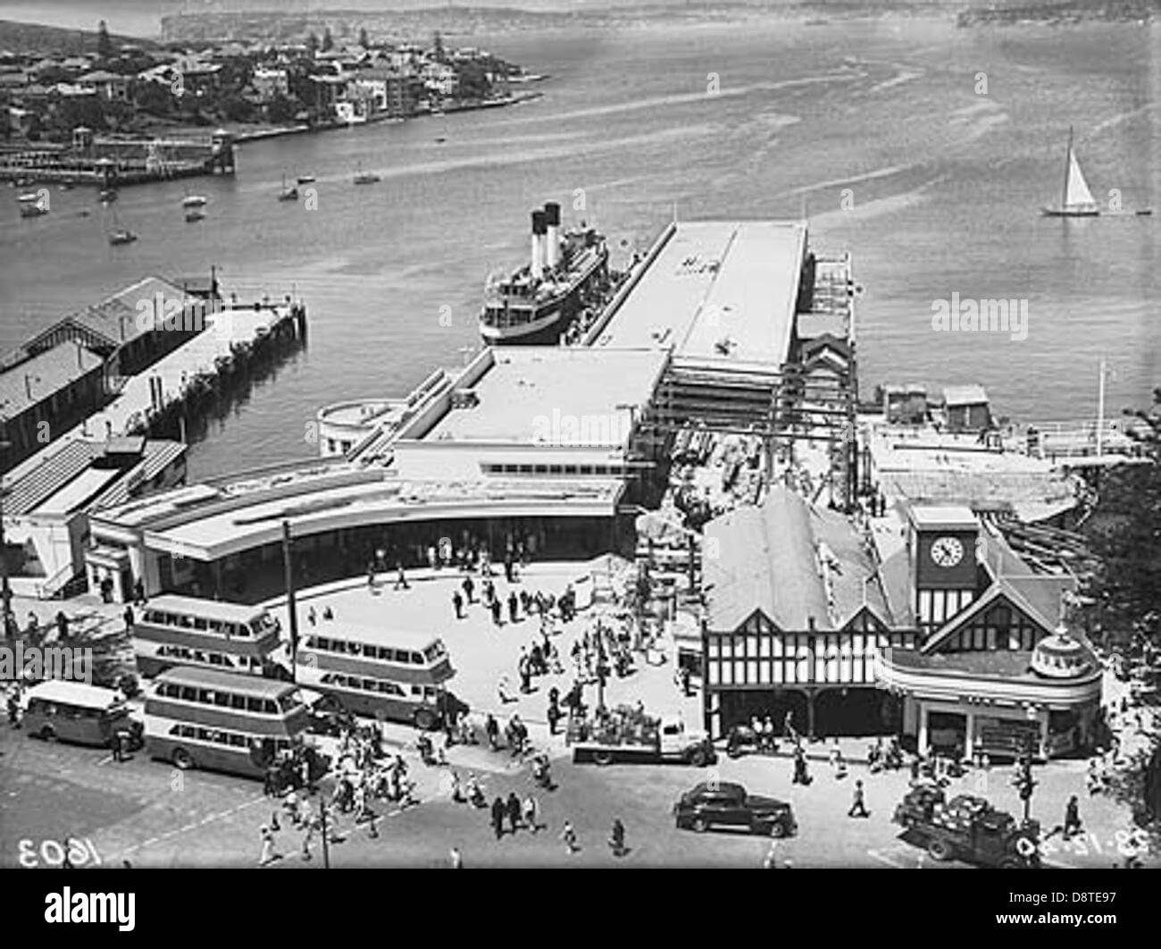 Manly Wharf Stockfoto