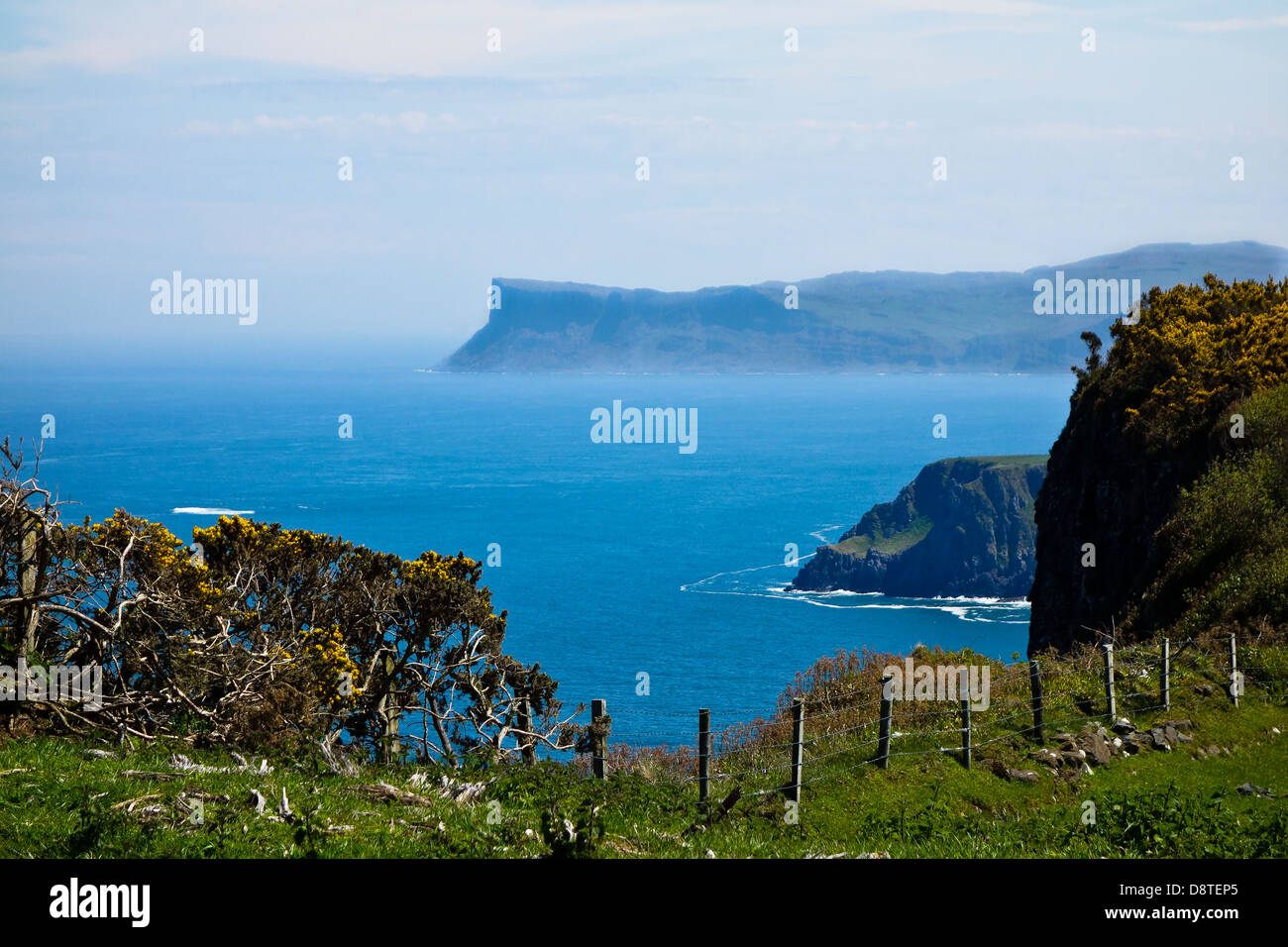 Fair Head North Antrim Küste Stockfoto