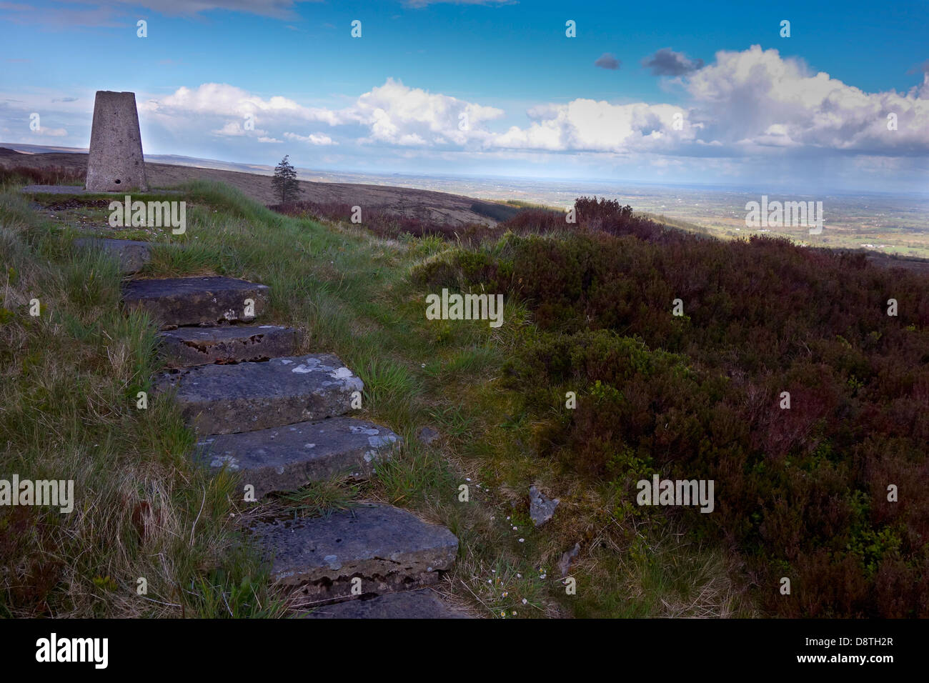 Carnmore Aussichtspunkt Sliabh Beagh Stockfoto